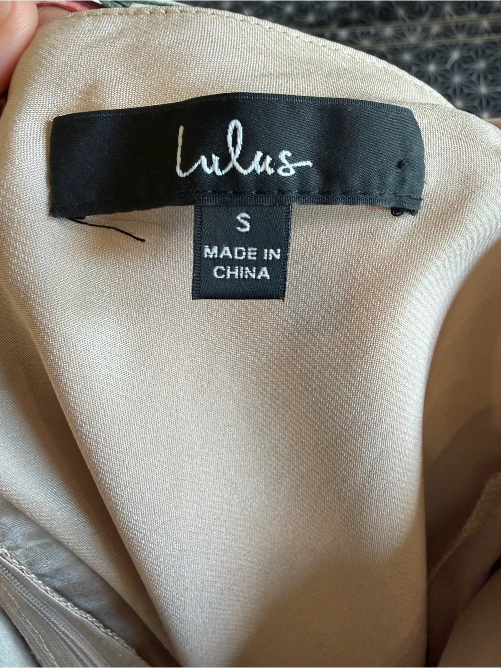 Lulu's Blush Floral Cowl Midi Dress - Picture 10 of 11